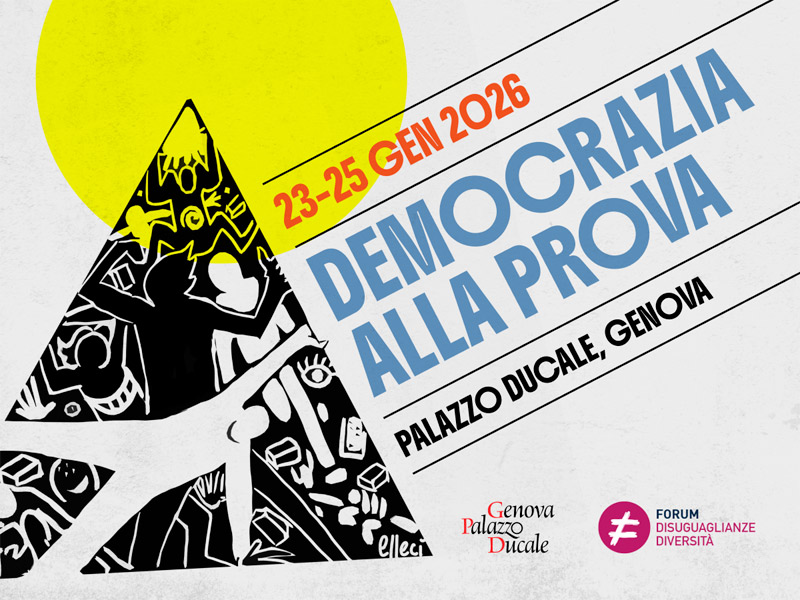 Democrazia alla prova, dal 23 al 25 gennaio al Palazzo Ducale di Genova