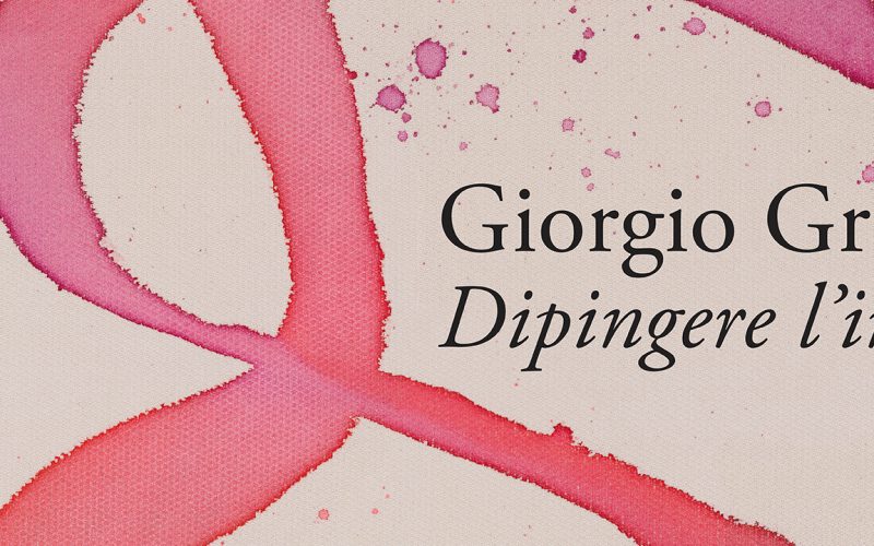 Giorgio Griffa alla mostra Dipingere l'invisibile Genova 2025