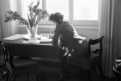 Sophia Loren in casa, 1955