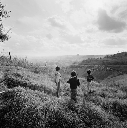 I Piccoli guerrieri di Monte Mario, Roma 1954