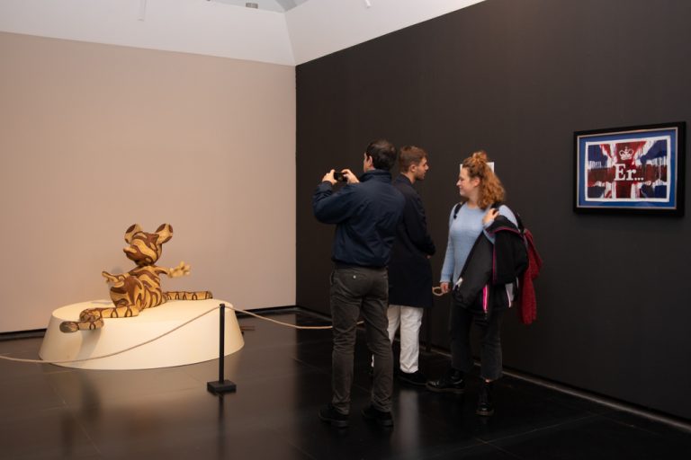 Inaugurazione mostra Banksy