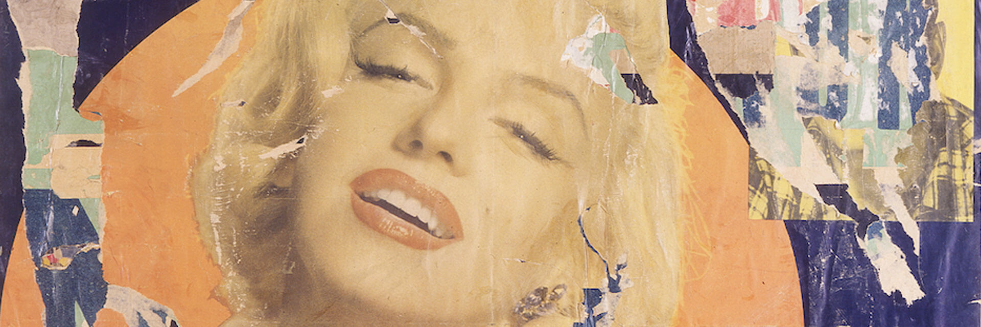 Mimmo Rotella, Marilyn, 1963