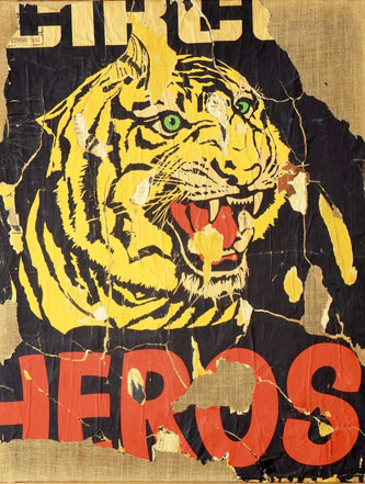 Mimmo Rotella, La tigre